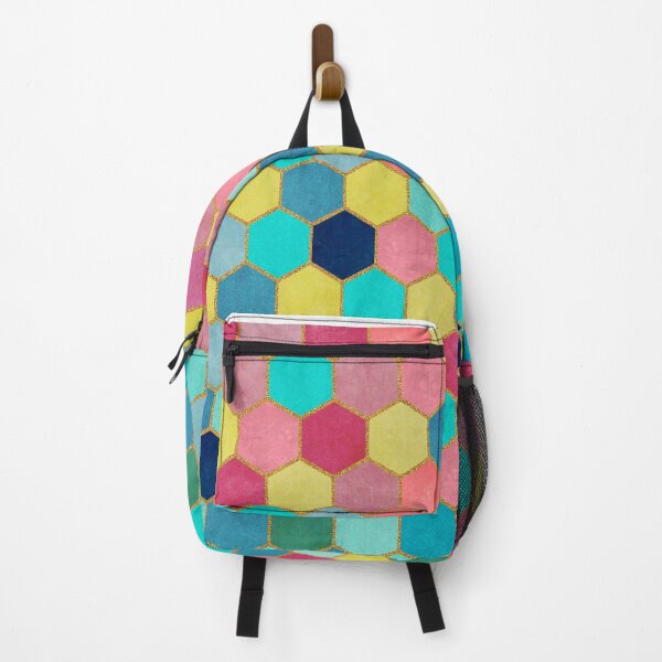 Item preview, Honeycomb pattern | Hexagon | Colorful patchwork designed and sold by GeorgetaHere.