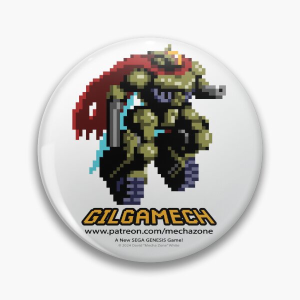 Item preview, GILGAMECH promo sticker V1 designed and sold by Mecha-Zone.
