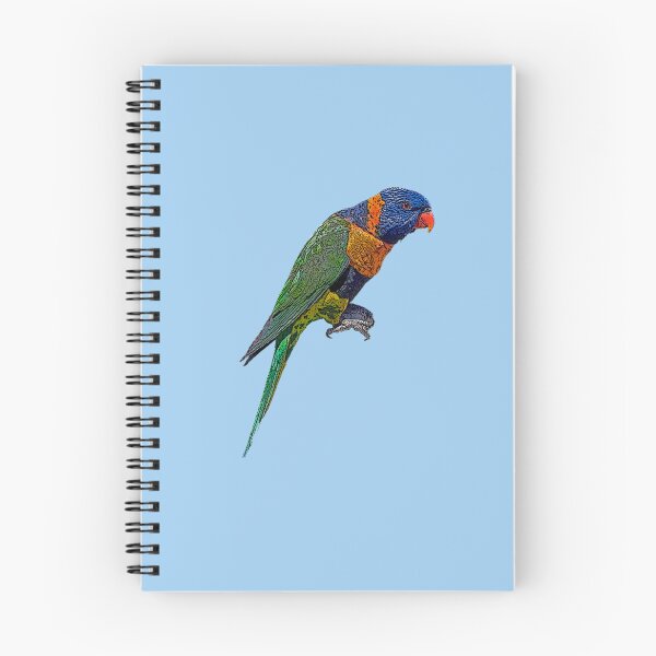 Item preview, Red-collared Rainbow Lorikeet Color Design  designed and sold by designsasstultd.