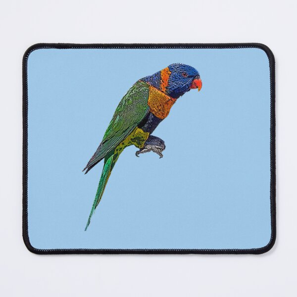 Item preview, Red-collared Rainbow Lorikeet Color Design designed and sold by designsasstultd.