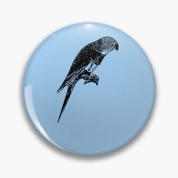 Item preview, Red-collared Rainbow Lorikeet Black Design  designed and sold by designsasstultd.