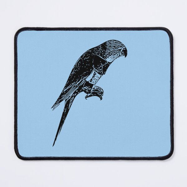 Item preview, Red-collared Rainbow Lorikeet Black Design  designed and sold by designsasstultd.