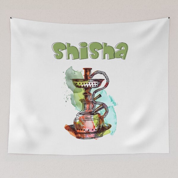 Item preview, Chill & Thrill: Cool Vibes with Authentic Shisha Generative AI- شيشة ارجيلة يا معلم designed and sold by FUNqoosh.