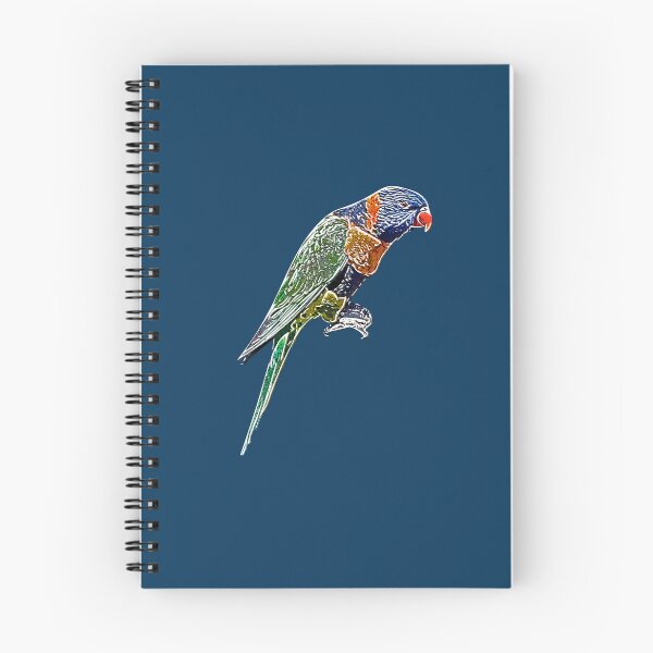 Item preview, Red-collared Rainbow Lorikeet White Alternate Design  designed and sold by designsasstultd.