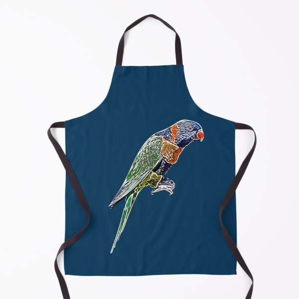 Item preview, Red-collared Rainbow Lorikeet White Alternate Design designed and sold by designsasstultd.