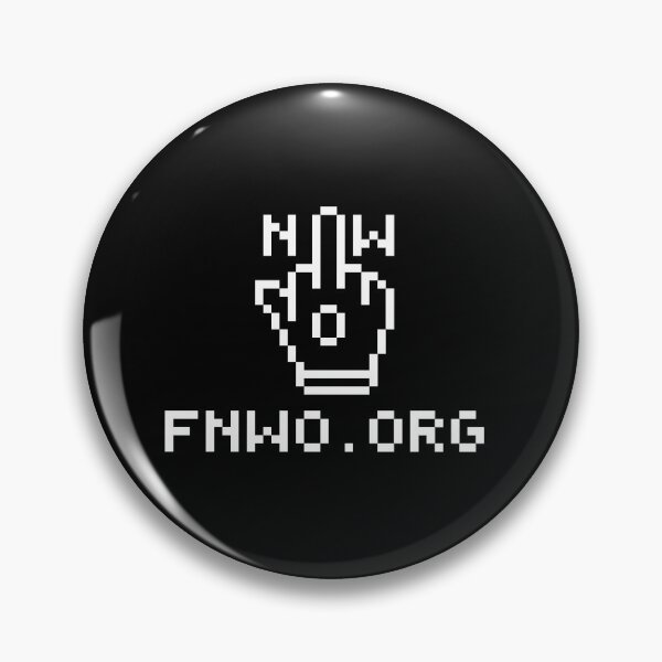 Item preview, 1. FNWO white letters (logo with fnwo.org) designed and sold by fnwo.