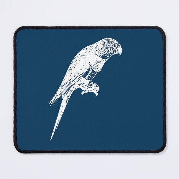 Item preview, Red-collared Rainbow Lorikeet White Design  designed and sold by designsasstultd.
