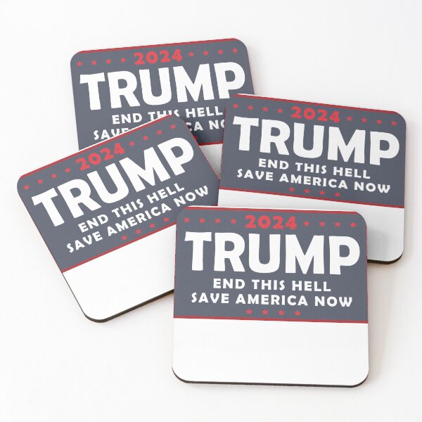 Item preview, Trump End THIS HELL Save America Now designed and sold by anaotradnova.