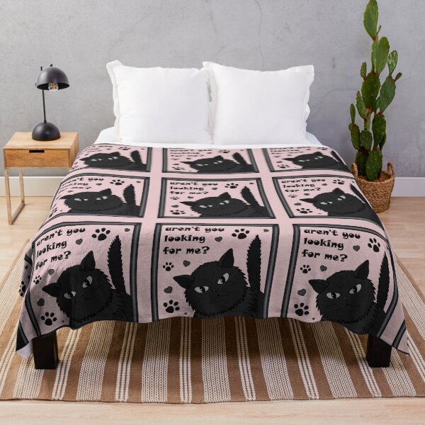Item preview, Pattern with a frame with a cat and the inscription "Aren't you looking for me?" designed and sold by Cherevan.