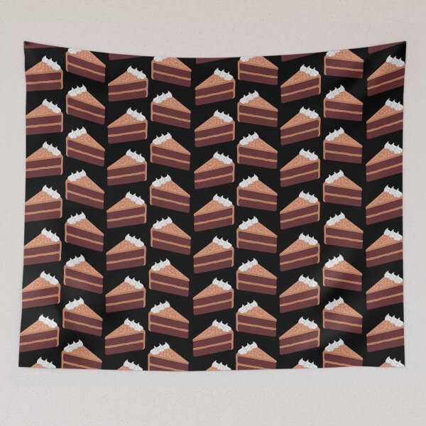 Item preview, Pattern of Delicious Slices of Chocolate Cake designed and sold by AroAxel.