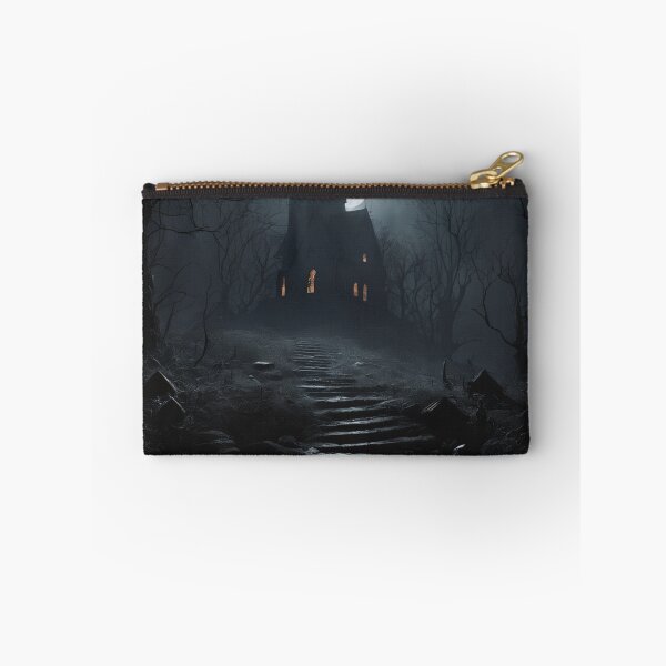 Item preview, Enchanted Haunted House Witch's Den Halloween Full Moon designed and sold by EnchantedVista.