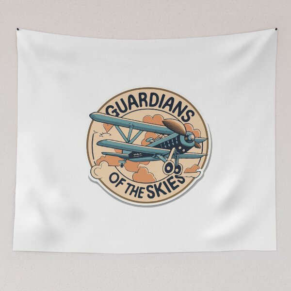 Item preview, Guardians of the Skies - Vintage Aviation Airplane Dogfight designed and sold by NiftyWrx.