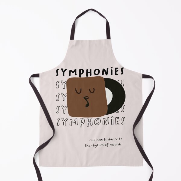 Item preview, Symphonies - Our hearts dance to the rhythm of records | Musical Disc Illustration designed and sold by RM-Journey.