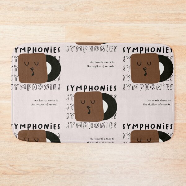 Item preview, Symphonies - Our hearts dance to the rhythm of records | Musical Disc Illustration designed and sold by RM-Journey.