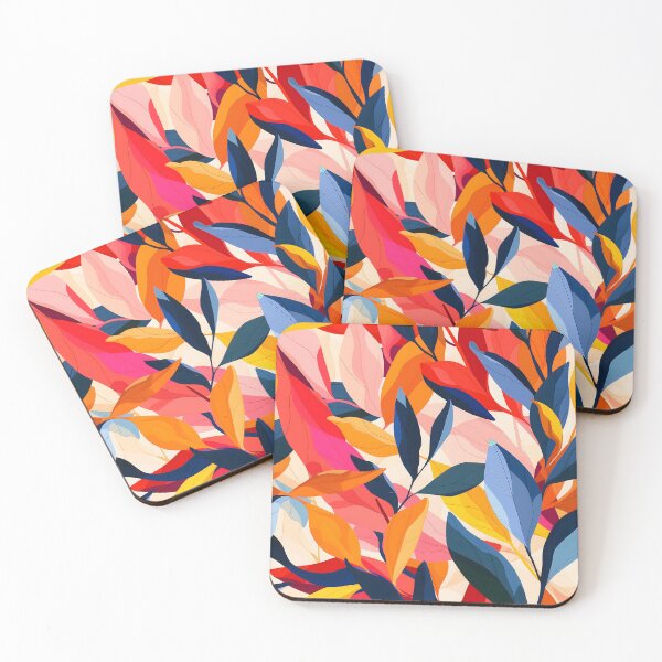 Item preview, Colorful Leaves Pattern designed and sold by sheprint.