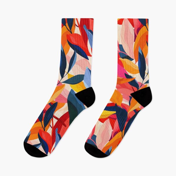 Item preview, Colorful Leaves Pattern designed and sold by sheprint.