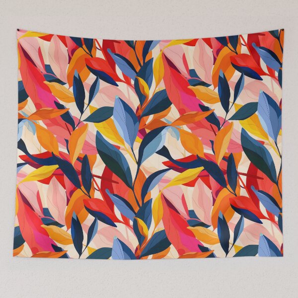 Item preview, Colorful Leaves Pattern designed and sold by sheprint.