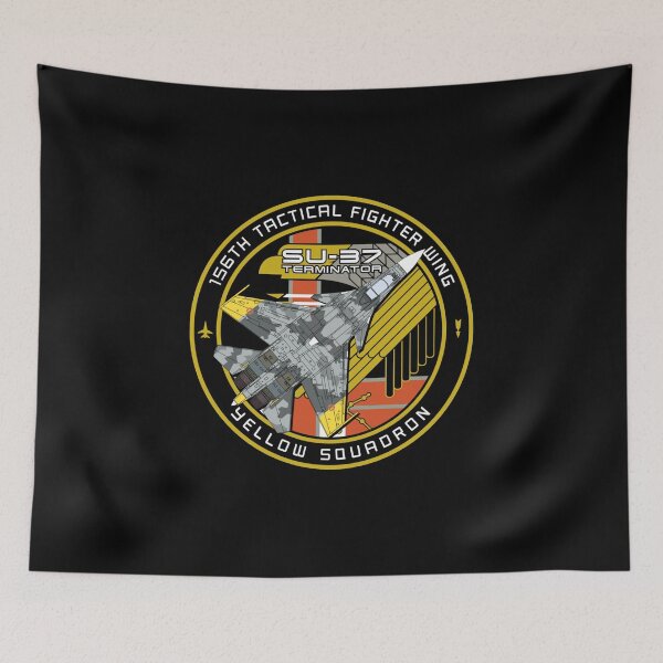 Item preview, Ace Combat Yellow Squadron Su-37 Terminator designed and sold by StreetArtiist.