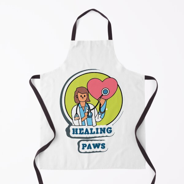 Item preview, Healing Paws Veterinarian with Heart Stethoscope Design designed and sold by NiftyWrx.