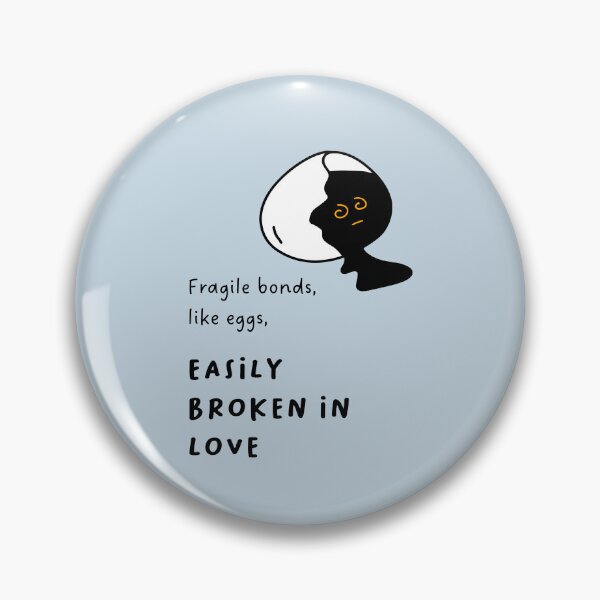 Item preview, Fragile bonds, like eggs, easily broken in love | Cute Egg Illustration designed and sold by RM-Journey.