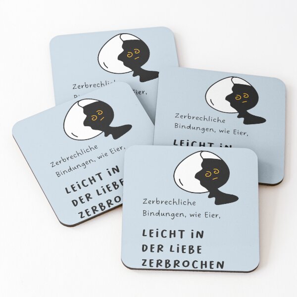 Artikelvorschau, Zerbrechliche Bindungen, wie Eier, leicht in der Liebe gebrochen | Niedliche Ei-Illustration entworfen und verkauft von RM-Journey.