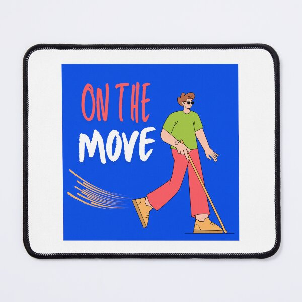 Item preview, On the Move Long White Cane designed and sold by IndeOandM.