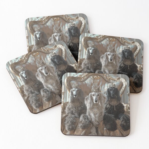 Item preview, Afghan Hound Sisters - The ROYALS Collection designed and sold by PerriePrestige.