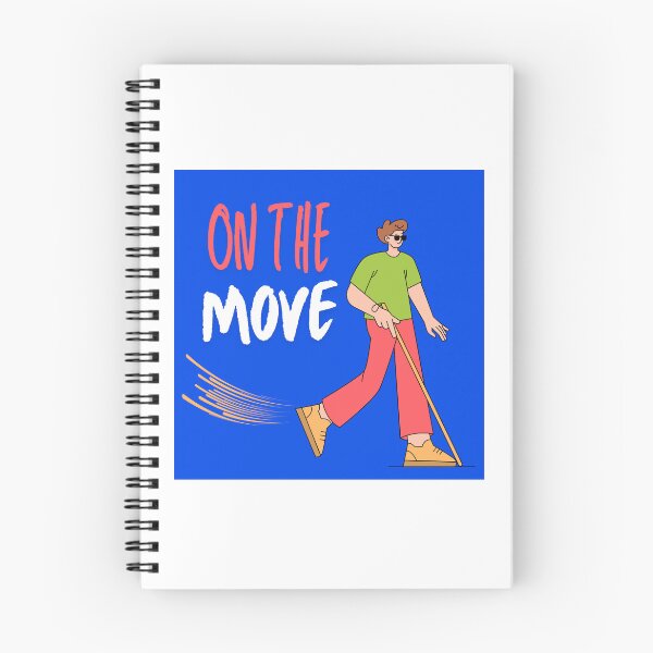 Item preview, On the Move Long White Cane designed and sold by IndeOandM.