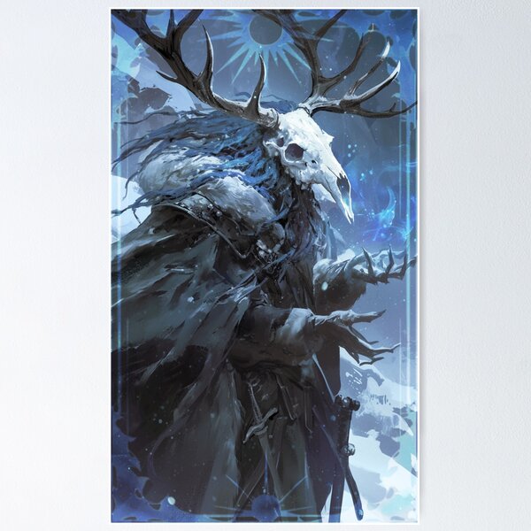 Item preview, The Great Wendigo Tarot Card VI | Print designed and sold by Unrooted.