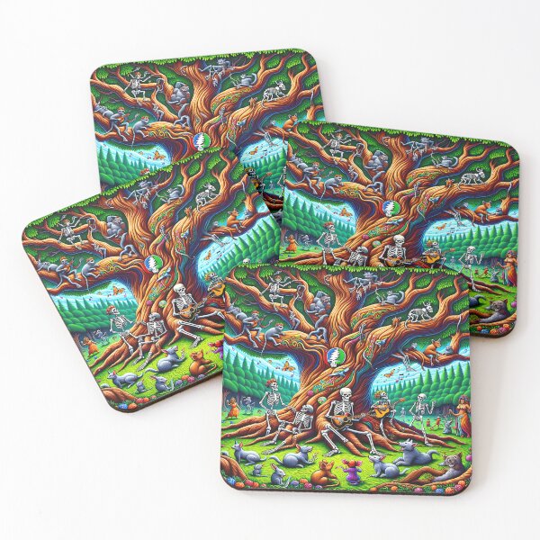 Item preview, Dead Skeleton Forest Animal Jamboree designed and sold by HippieFarms11.