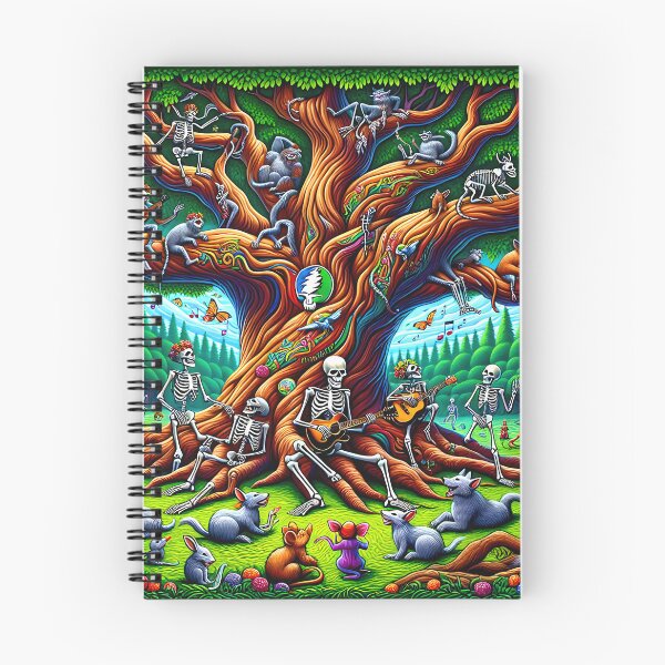 Item preview, Dead Skeleton Forest Animal Jamboree designed and sold by HippieFarms11.