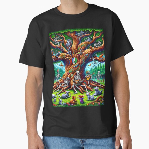 Item preview, Tote Skelette im Wald – Tierfest designed and sold by HippieFarms11.