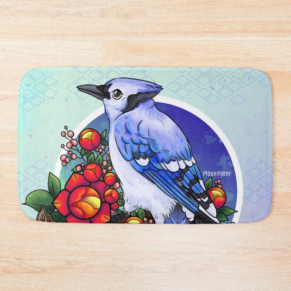 Item preview, Blue Jay Bird designed and sold by MoxxiFoxxy.