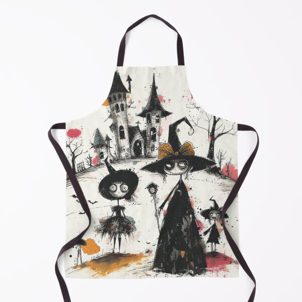 Item preview, Whimsical Witches at Spooky Castle designed and sold by Chip Barber.