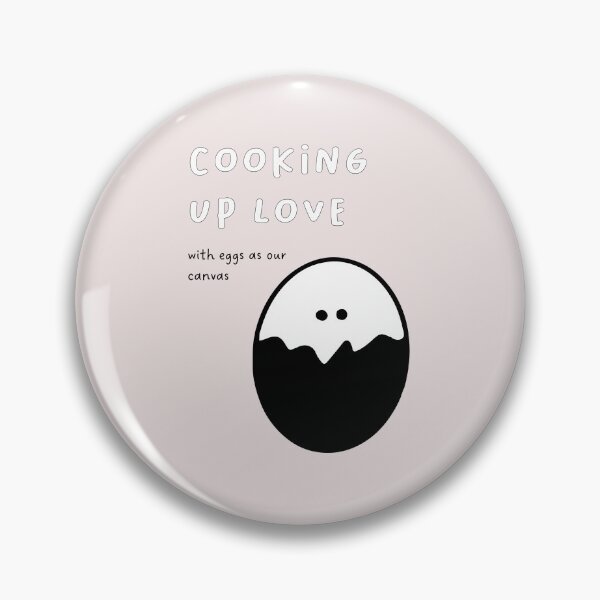Item preview, Cooking up love with eggs as our canvas | Cute Egg Illustration designed and sold by RM-Journey.