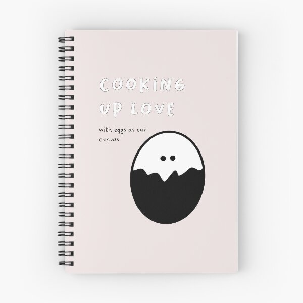 Item preview, Cooking up love with eggs as our canvas | Cute Egg Illustration designed and sold by RM-Journey.