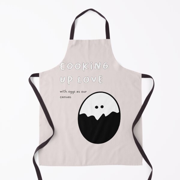 Item preview, Cooking up love with eggs as our canvas | Cute Egg Illustration designed and sold by RM-Journey.