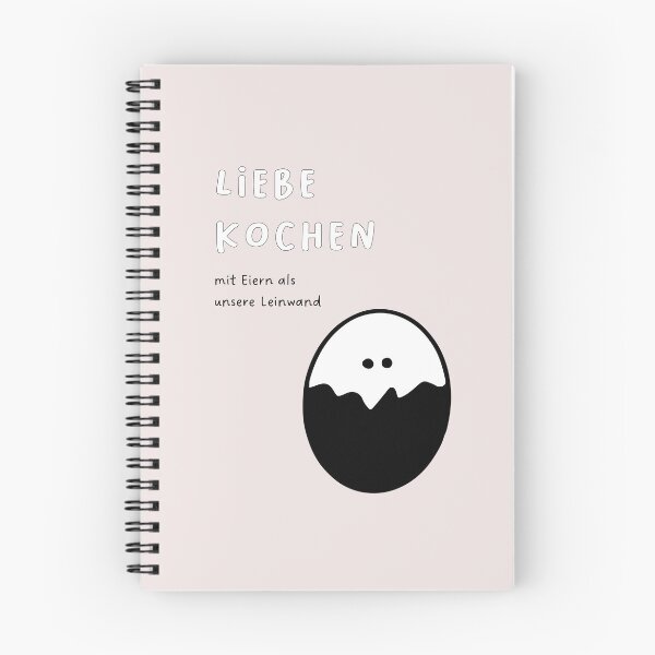Item preview, Liebe kochen mit Eiern als unsere Leinwand | Cute Egg Illustration designed and sold by RM-Journey.