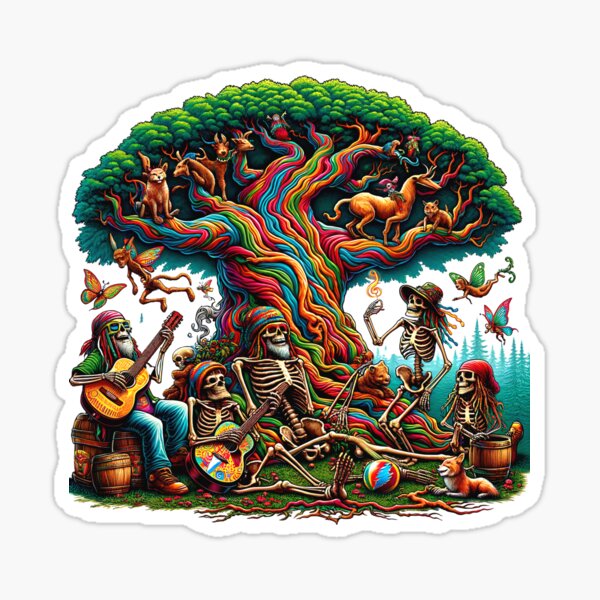 Item preview, Skeleton Forest Jam II designed and sold by HippieFarms11.