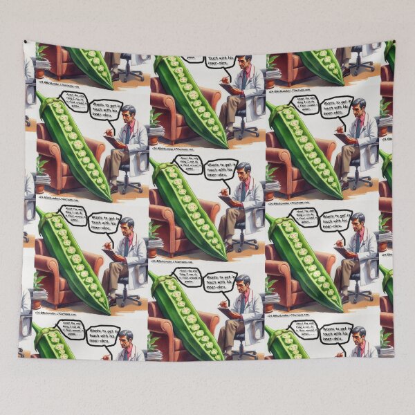 Item preview, Okra In Therapy To Get In Touch With His Inner-Okra designed and sold by Rick London Gifts.