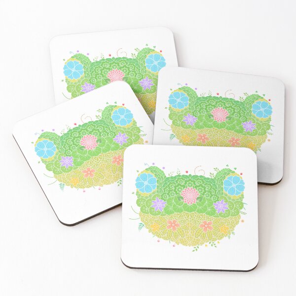 Item preview, Floral  Animal "Frog" WeArePrettierThanFlowers designed and sold by birthflower.