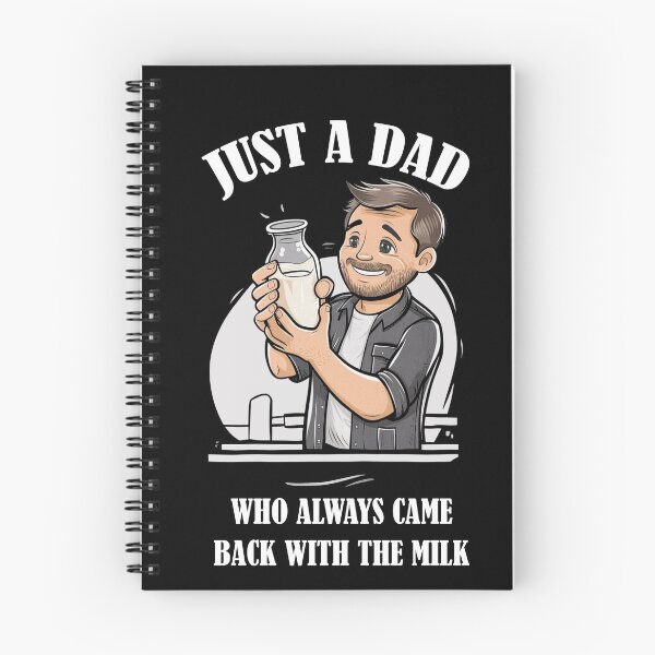 Item preview, Just A Dad Who Always Came Back With The Milk Fathers Day  designed and sold by Loviness.