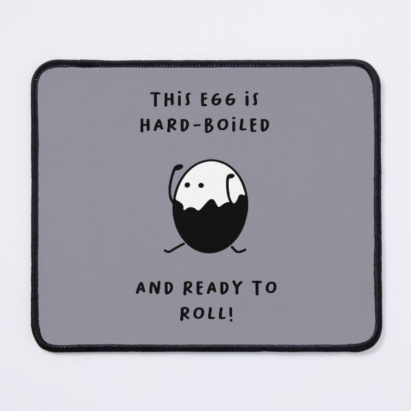 Item preview, This egg is hard-boiled and ready to roll! | Cute Egg Illustration designed and sold by RM-Journey.