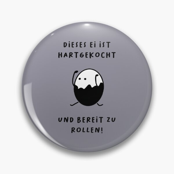 Item preview, Dieses Ei ist hart gekocht und bereit zu rollen! | Cute Egg Illustration designed and sold by RM-Journey.