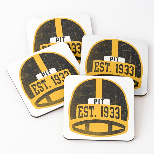 Item preview, Pittsburgh Throwback Football Helmet designed and sold by Bo-Bros-Tees.