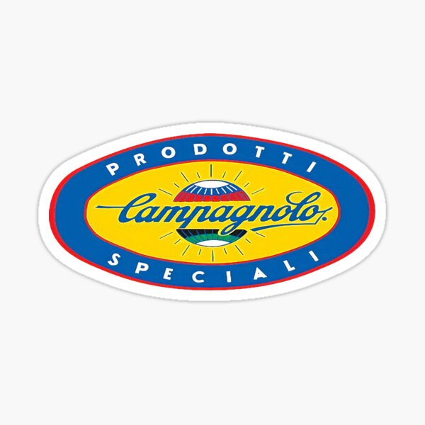 Grand Autocollant Présentoir Campagnolo Prodotti - Vintage NOS - Très Rare