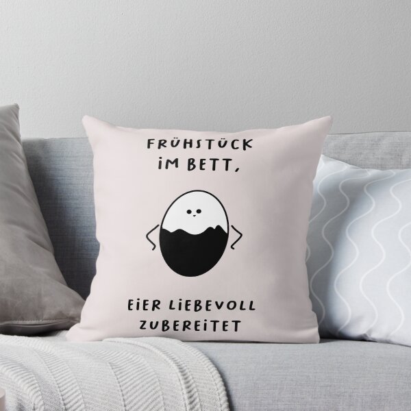 Artikel-Vorschau von Frühstück im Bett, Eier mit Liebe zubereitet | Niedliche Ei-Illustration, designt und verkauft von RM-Journey.