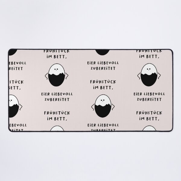 Item preview, Frühstück im Bett, Eier mit Liebe zubereitet | Cute Egg Illustration designed and sold by RM-Journey.