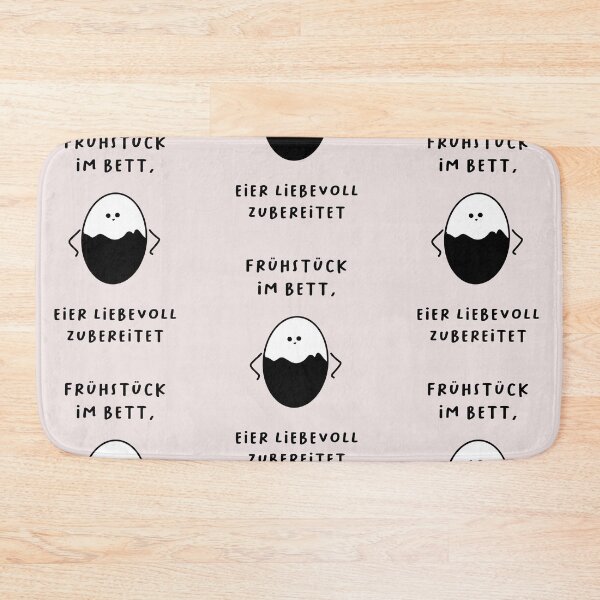 Item preview, Frühstück im Bett, Eier mit Liebe zubereitet | Cute Egg Illustration designed and sold by RM-Journey.