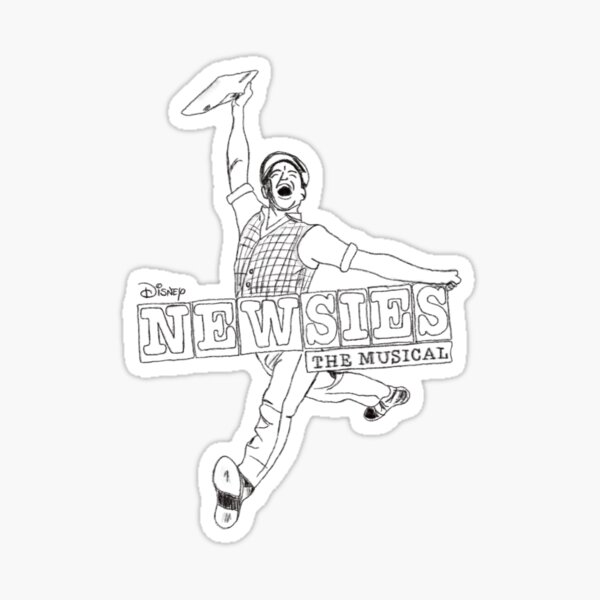 Item preview, Newsies sketch designed and sold by sierrasdesigns.
